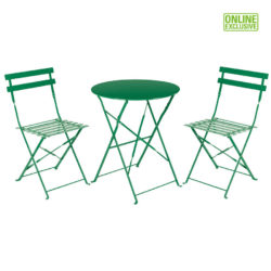 Folding Bistro Set – Green